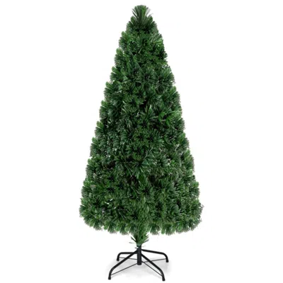 Hivvago 3' / 4' / 5' / 6' Fiber Optic Artificial Pvc Christmas Tree-5 Ft