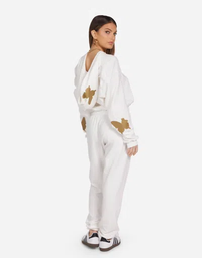 Lauren Moshi Lachelle Gold Butterflies In Milk
