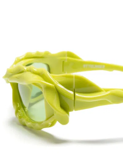 Ottolinger Twisted Sunglasses In Green