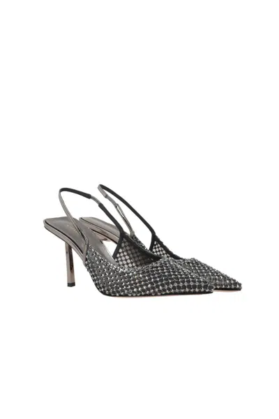 Le Silla With Heel In Pewter