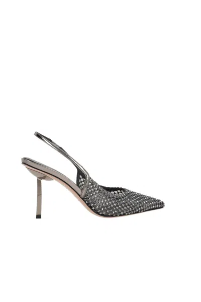 Le Silla With Heel In Pewter