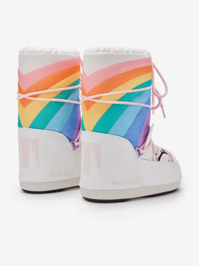 Shop Moon Boot Girls Icon Unicorn Boots In White