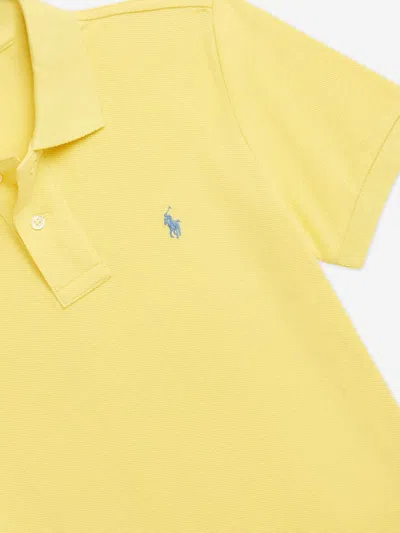 Polo Ralph Lauren Toddler And Little Boys The Iconic Mesh Polo Shirt In Yellow