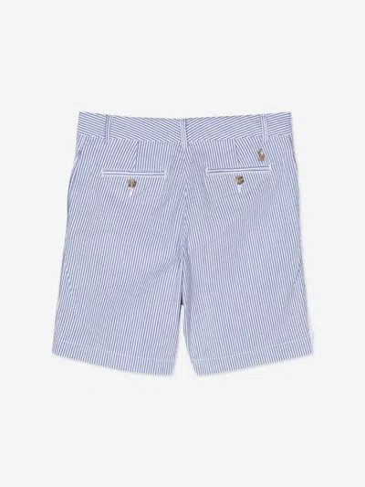 Polo Ralph Lauren Two-tone Striped Bemuda In Blue