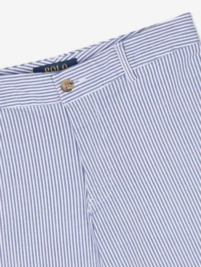Polo Ralph Lauren Two-tone Striped Bemuda In Blue