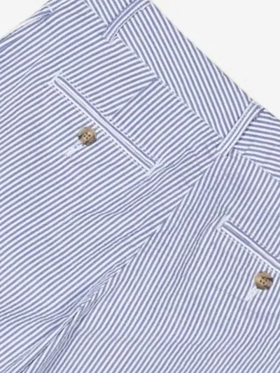 Polo Ralph Lauren Two-tone Striped Bemuda In Blue