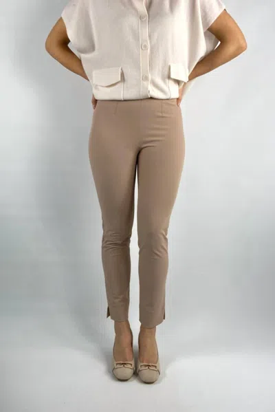 Seductive Sabrina Pant In Taupe In Grey