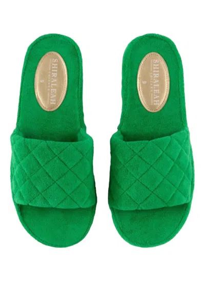 Shiraleah Women's Sol Pool Slides In Green In Green