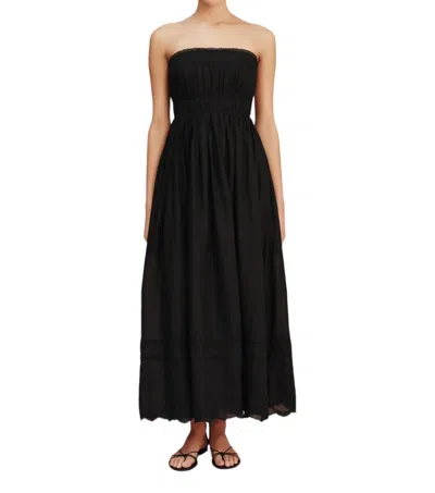 Posse Mylah Strapless Dress In Black