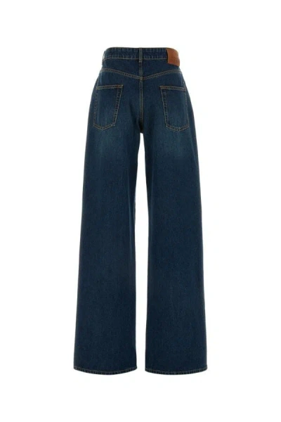 Alexander Mcqueen Jeans In Blue