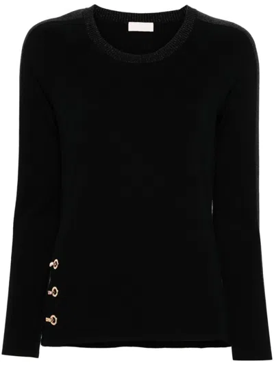 Shop Liu •jo Liu Jo Sweaters Black