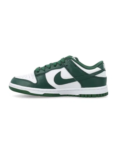 Shop Nike Dunk Low Retro In White Green