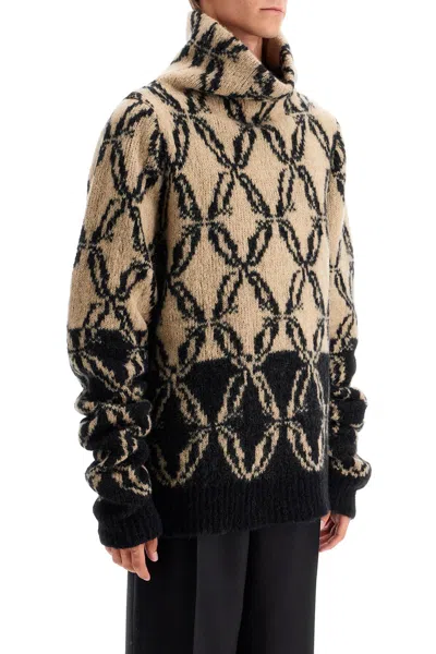 Shop Dries Van Noten "alpaca Monier Men In Cream