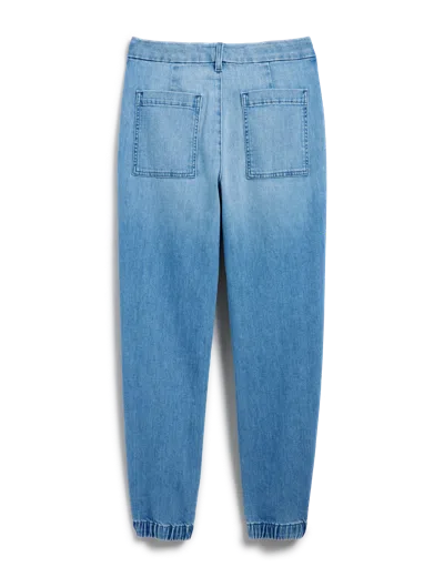 Frank & Eileen Jameson Utility Jogger Pant In 2000 Washed Blue In Indigo