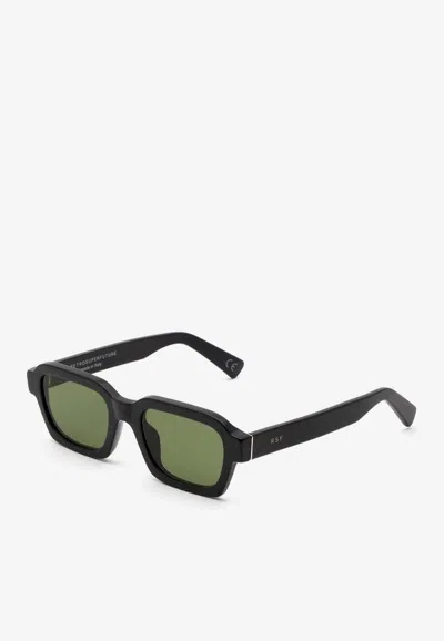 Retrosuperfuture Caro Square Sunglasses In Black