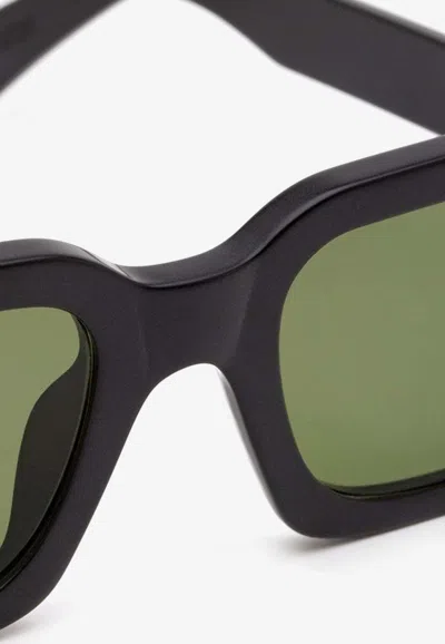 Retrosuperfuture Caro Square Sunglasses In Black