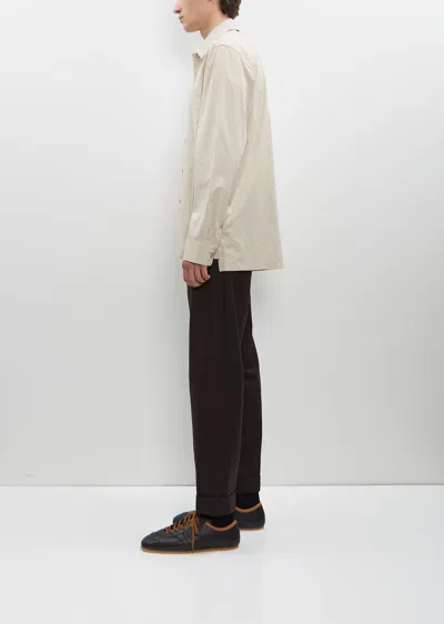 Dries Van Noten Men Cornish Shirt In Beige