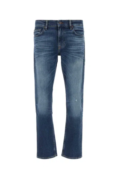 Shop Hugo Boss Boss Jeans In Blue