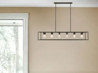 Homezia Cobar 12-light Oil-rubbed Bronze Island Pendant