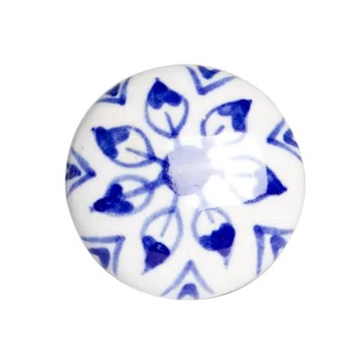 Homezia 1.5" X 1.5" X 1.5" Ceramic Metal Multicolor 12 Pack Knob In Multi