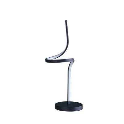 Homezia 22" Black Bedside Led Table Lamp