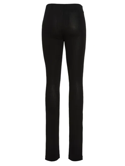 Shop Alyx 1017  9sm Mesh-effect Fabric Leggings In Black