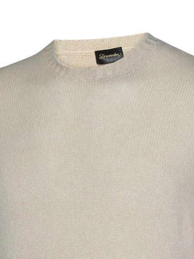 Shop Drumohr Sweater In Beige