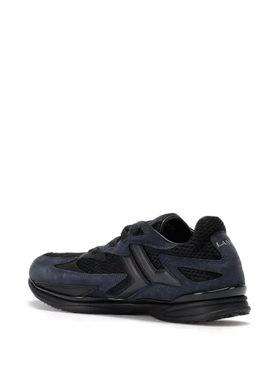 Lanvin Meteor Low-cut Casual Shoes In Black