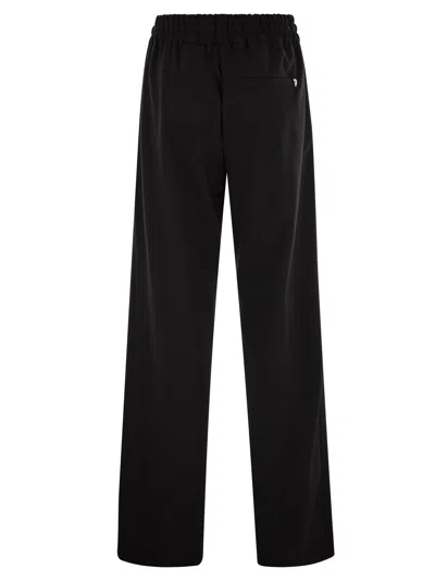 Dondup Marisol Drawstring-waist Track Pants In Black