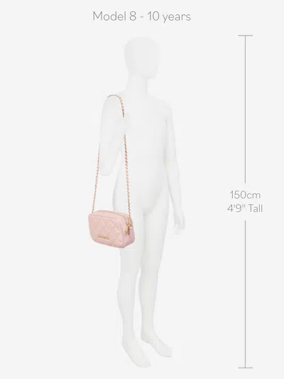 Valentino Girls Ocarina Crossbody Bag In Pink