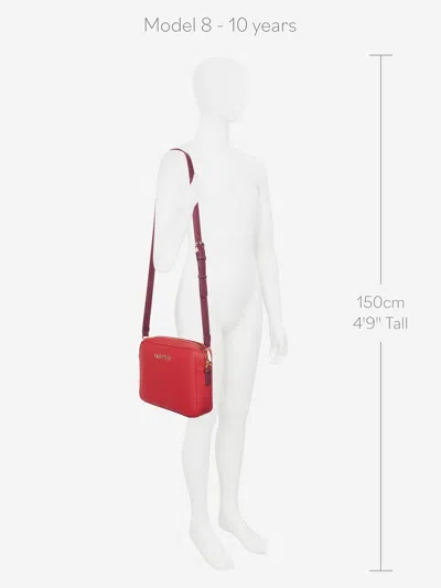 Valentino Girls Alexia Crossbody Bag In Red