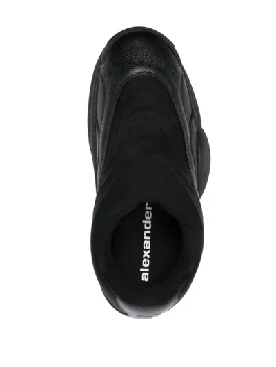 Shop Alexander Wang Aw Hoop Slipon Sneaker In Black