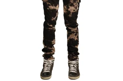Monfrere Preston Tie Dye Cargo Pant In Sandstorm In Multi