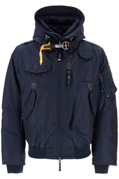 Shop Parajumpers Bomber Gobi Con Cappuccio In Blue