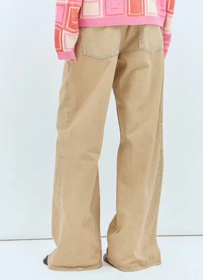 Acne Studios 2022 Relaxed-fit Jeans In Cream