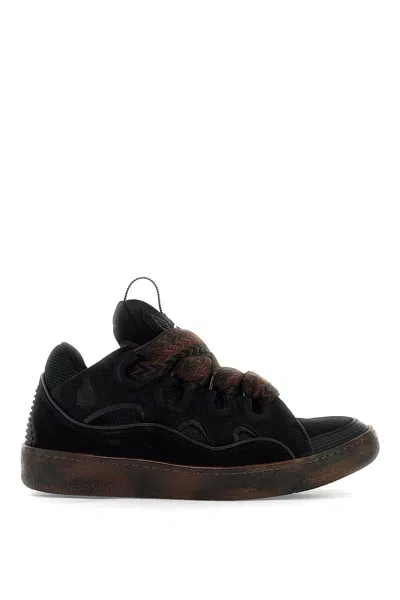 Shop Lanvin Curb Sneakers Men In Multicolor