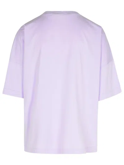 Palm Angels Neon Logo Oversize T-shirt In Multicolor