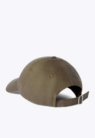 Off-white Arrow Baseball Cap In Brown