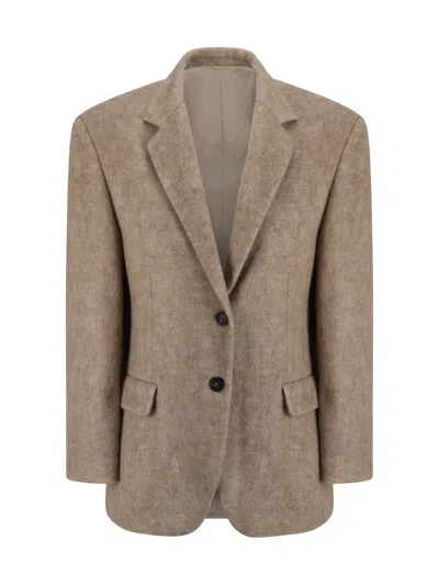 Shop Brunello Cucinelli Jackets In Brown Caldo+ciottolo