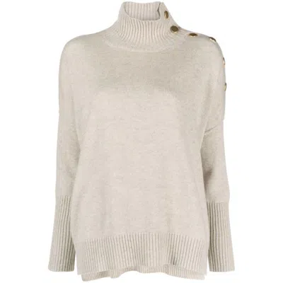 Shop Kujten Sweaters In Beige