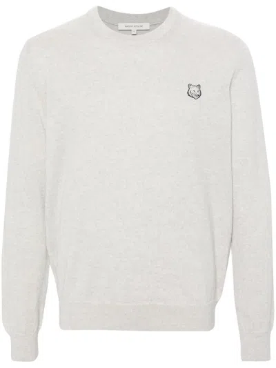 Shop Maison Kitsuné Maison Kitsune' Sweaters In Grey