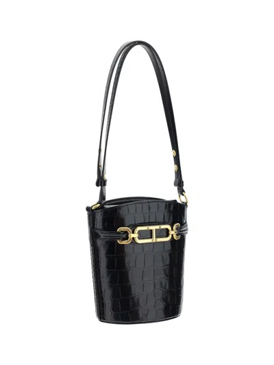 Shop Tom Ford Bucket Bags In Black