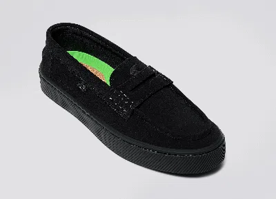 Cariuma Caju Loafer All Black Suede Men In All Black