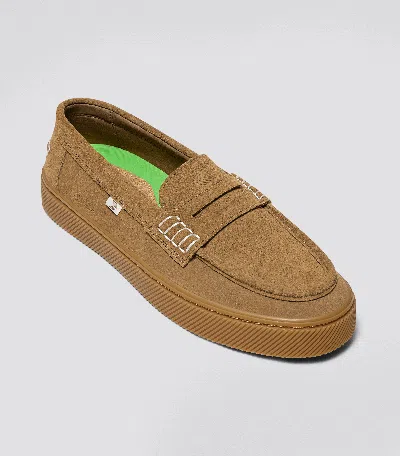 Cariuma Caju Loafer Gum Camel Suede Men In Gum Camel