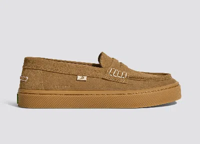 Cariuma Caju Loafer Gum Camel Suede Men In Gum Camel