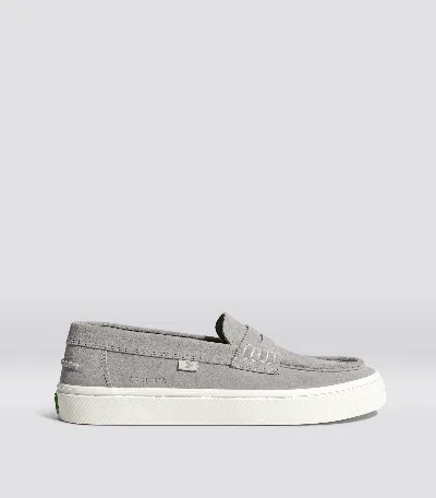 Cariuma Caju Loafer Light Grey Suede Women In Light Grey