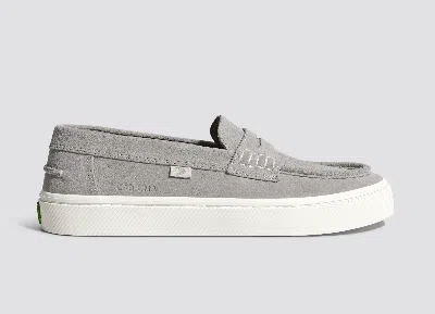 Cariuma Caju Loafer Light Grey Suede Women In Light Grey