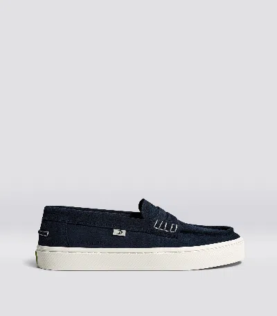 Shop Cariuma Caju Loafer Navy Suede Women