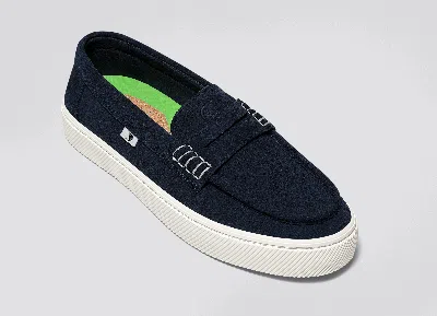 Shop Cariuma Caju Loafer Navy Suede Women