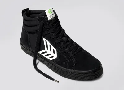 Cariuma Catiba Pro Skate High-top Sneakers In All Black/ivory
